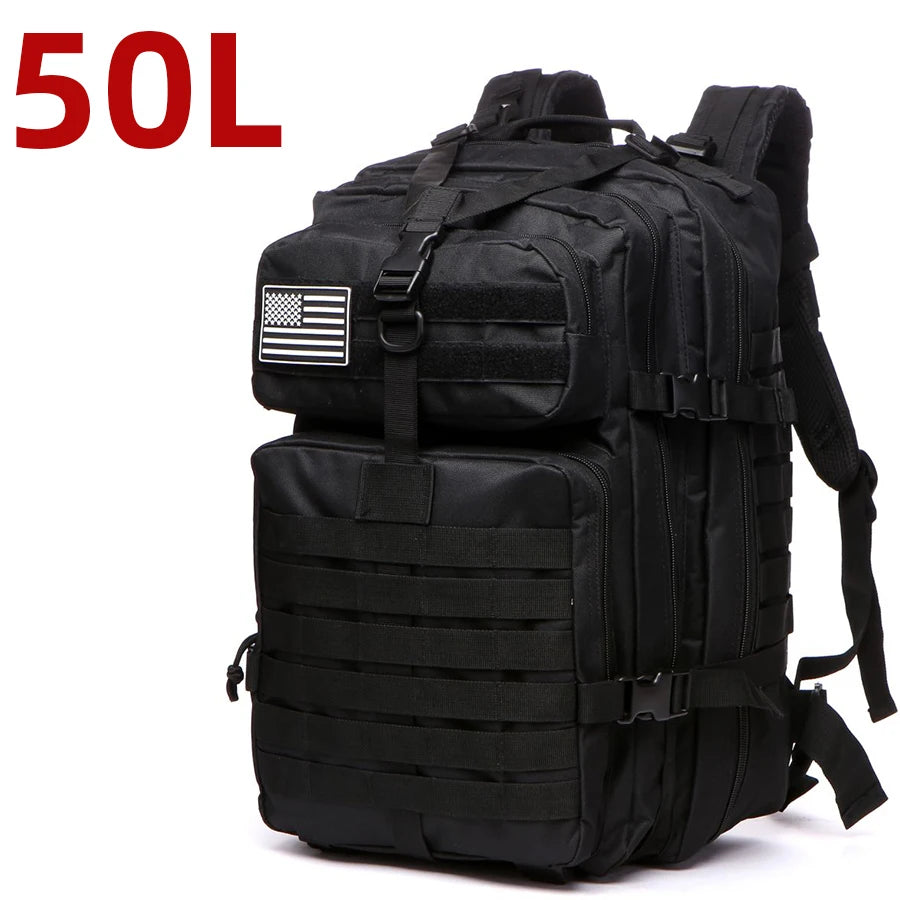 Thuram Waterproof Tactical Backpack For Outdoor Hiking And Trekking