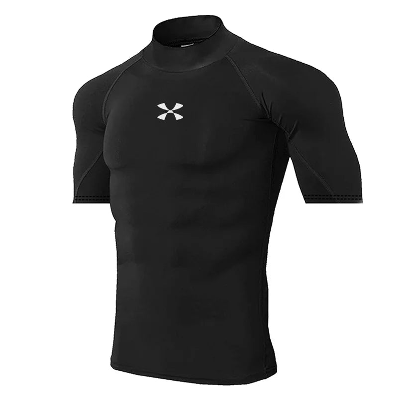 HANRAN Quick Dry Men's Short Sleeve T Shirt For Gym
