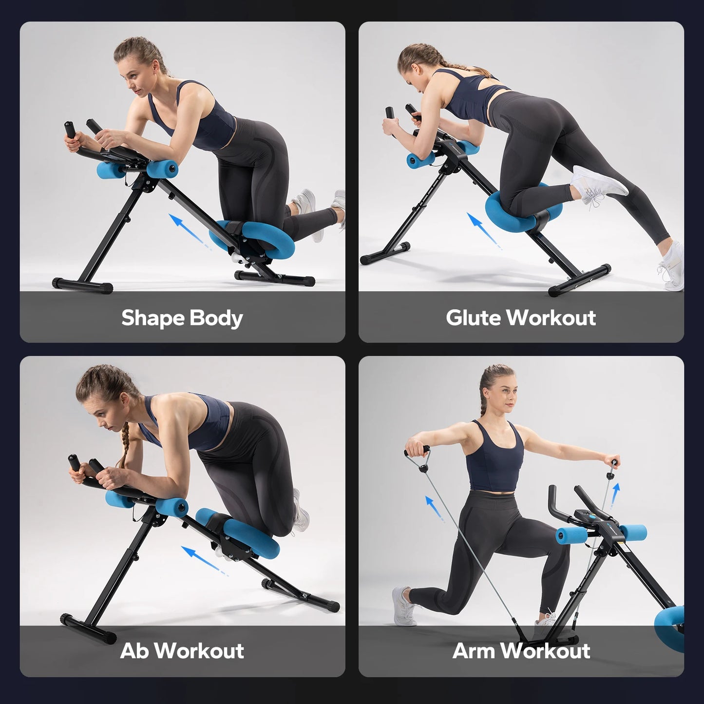 MERACH Ab Machine 2314 Adjustable Trainer for Core Ab Workouts - Alice's Wellness Hub