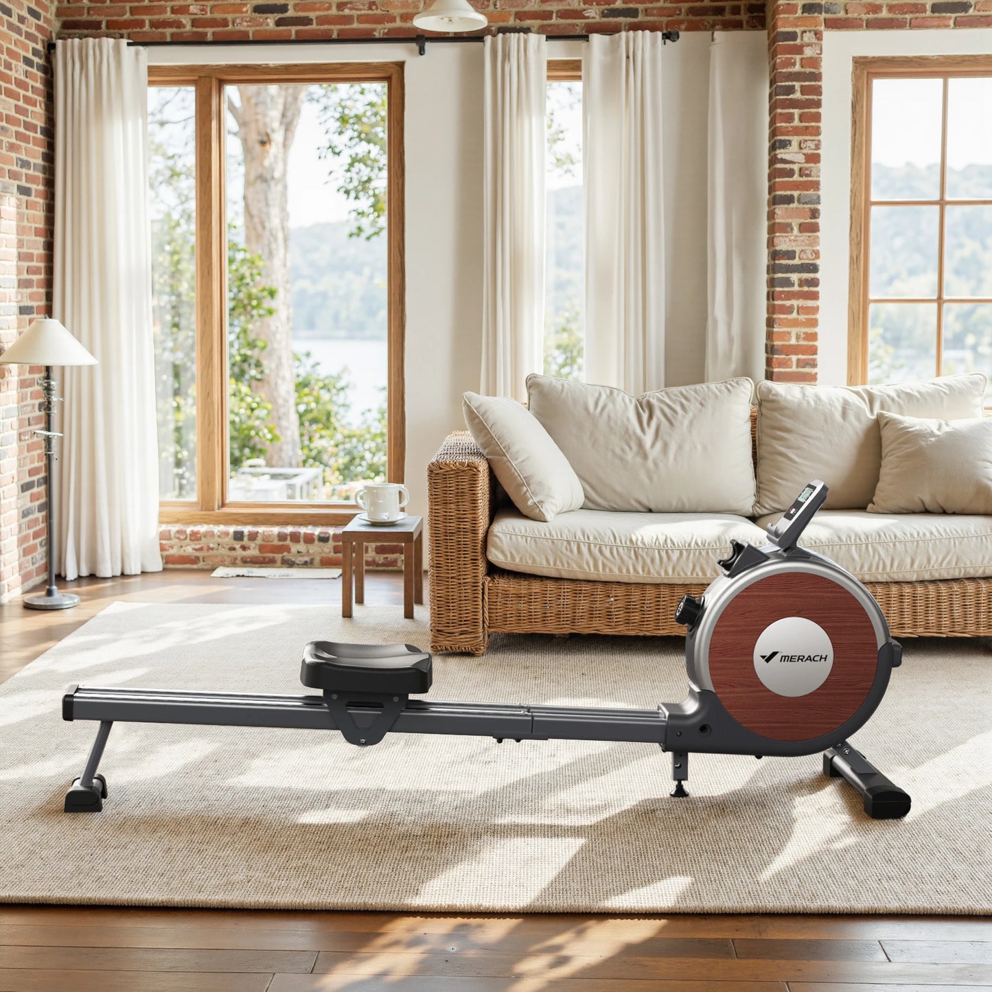 Merach Magnetic Rowing Machine With 16 Resistance Levels