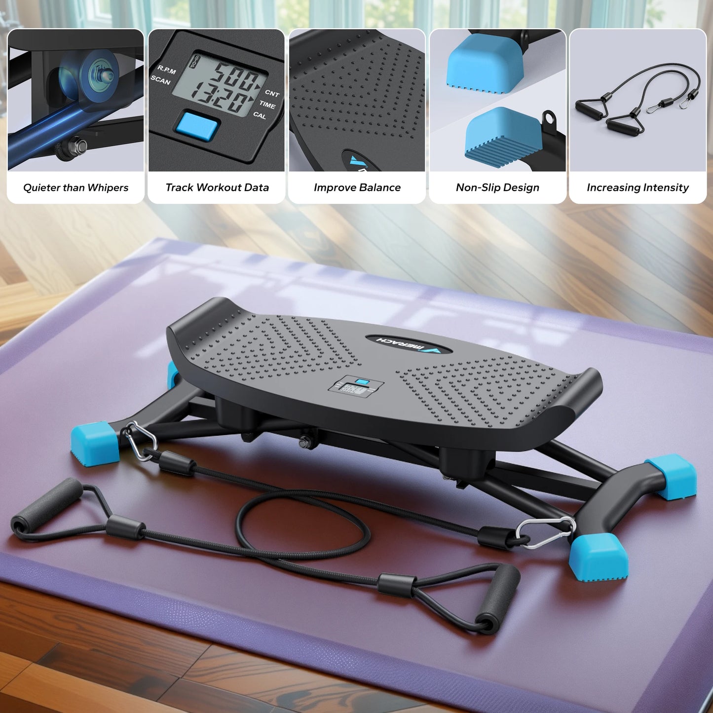 MERACH Ski Machine For Simulated Ski Training And Cardio - Alice's Wellness Hub