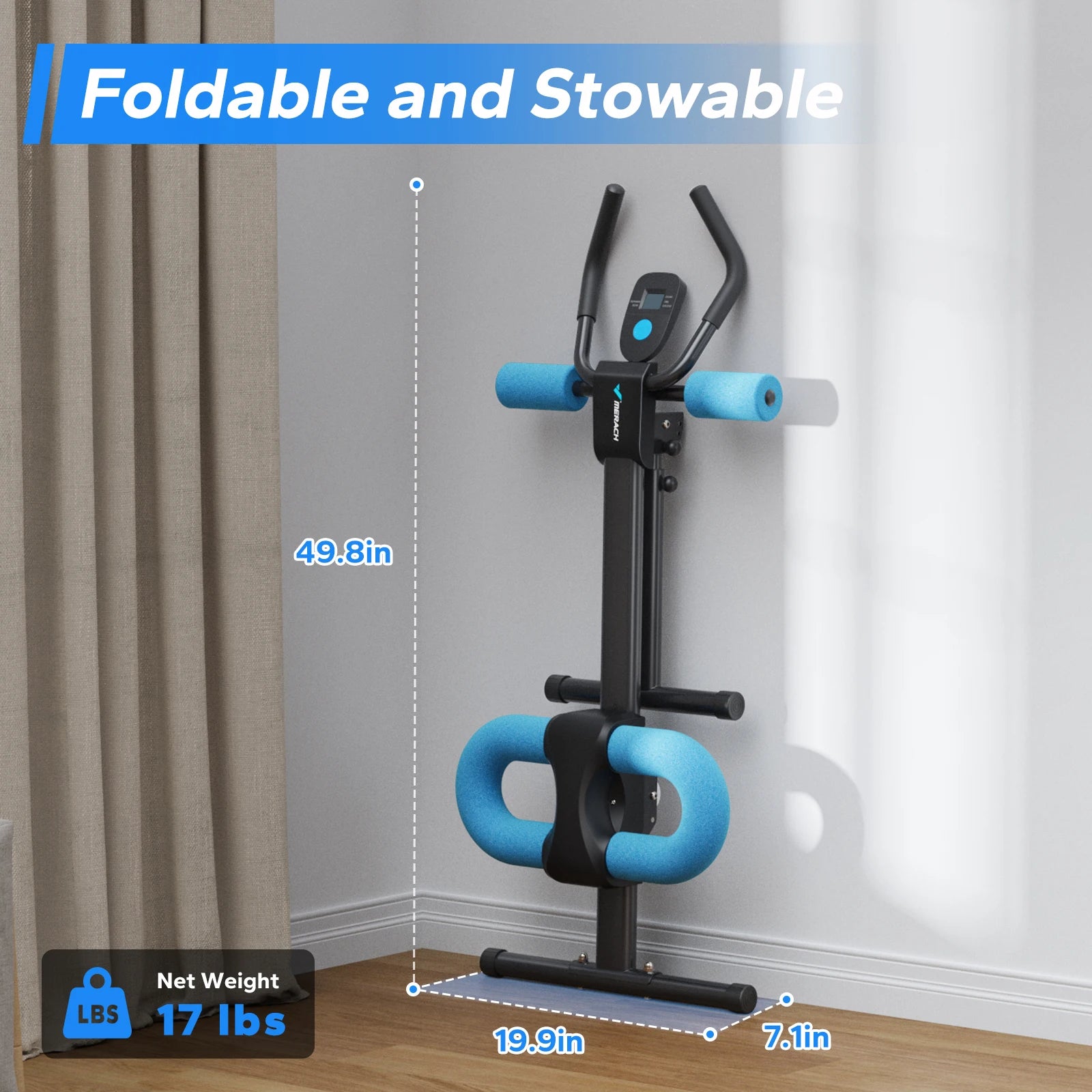 MERACH Ab Machine 2314 Adjustable Trainer for Core Ab Workouts - Alice's Wellness Hub