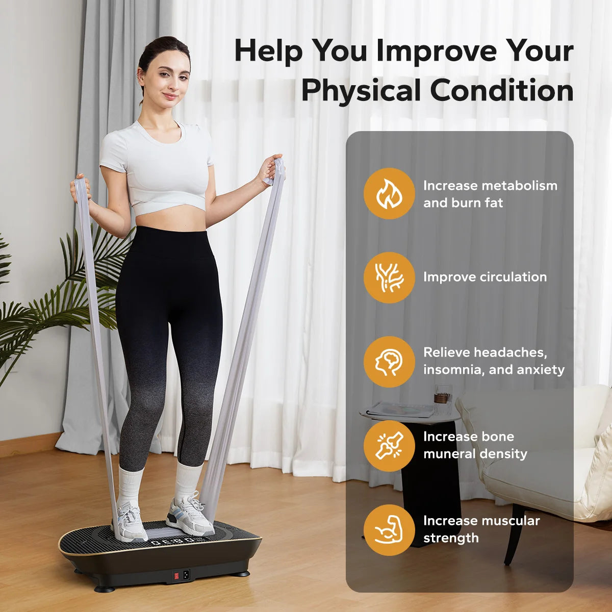 MERACH Vibration Plate Exercise Machine For Whole Body Workout - Alice's Wellness Hub