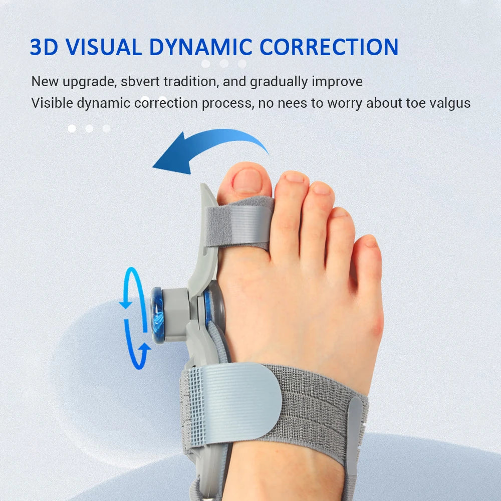 Moajaza Bunion Adjuster Knob Foot Brace For Hallux Valgus