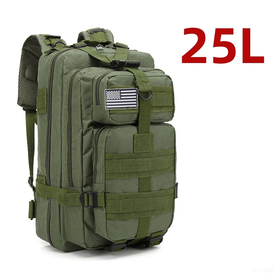 Thuram Waterproof Tactical Backpack For Outdoor Hiking And Trekking