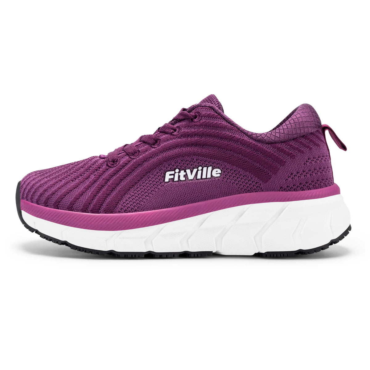 Fittington Wide Toe Women's Sport Shoes Comfortable Casual Sneakers Non Slip Lightweight Walking Jogging Shoes with Arch Support