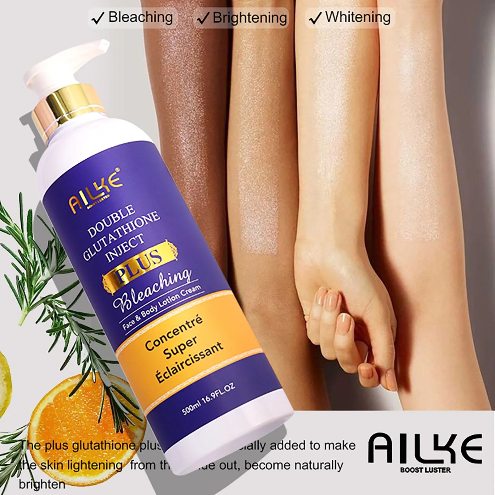 AILKE Brightening Body Milk For Even Skin Tone And Whitening - Alice's Wellness Hub