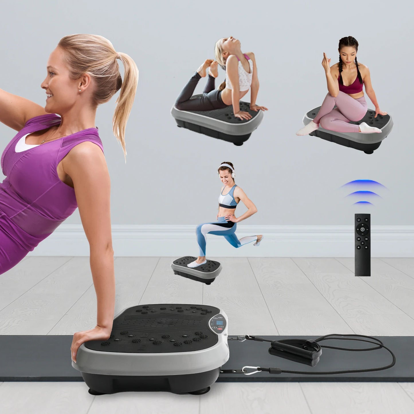 Vibration Plate Exercise Machine For Home Fitness And Fat Burning - Alice's Wellness Hub