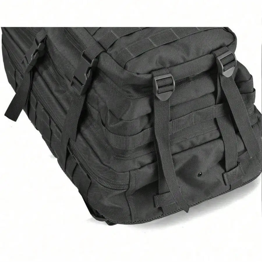 MOLLE Assault Pack, Men's And Women's Outdoor Tactical 50L Backpack, Fishing/Camping/Hiking Rucksack, 3-Day Bag