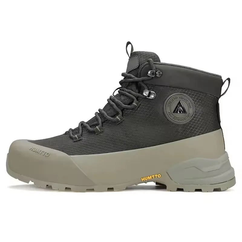 HUMTTO Hiking shoes Men's waterproof hunting Boots Tactical Desert Combat Ankle trekking Boots Male Women warm Leather Sneakers