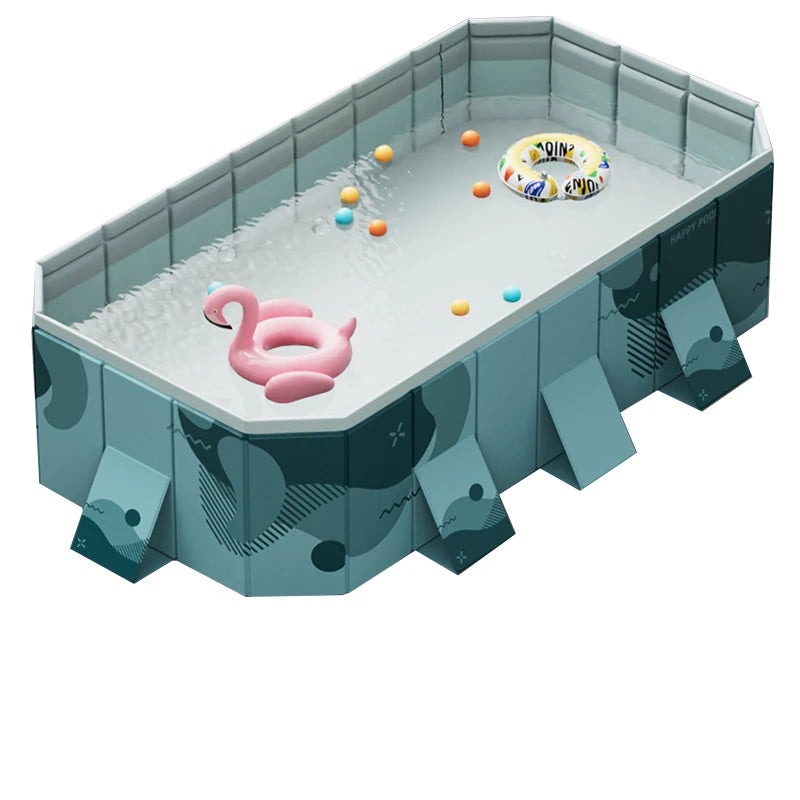 Foldable Inflation Free Family Swimming Pool PVC Portable Backyard