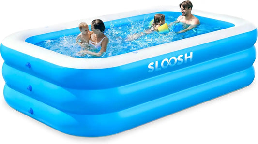 Joyfy Inflatable Family Pool For Backyard Summer Fun