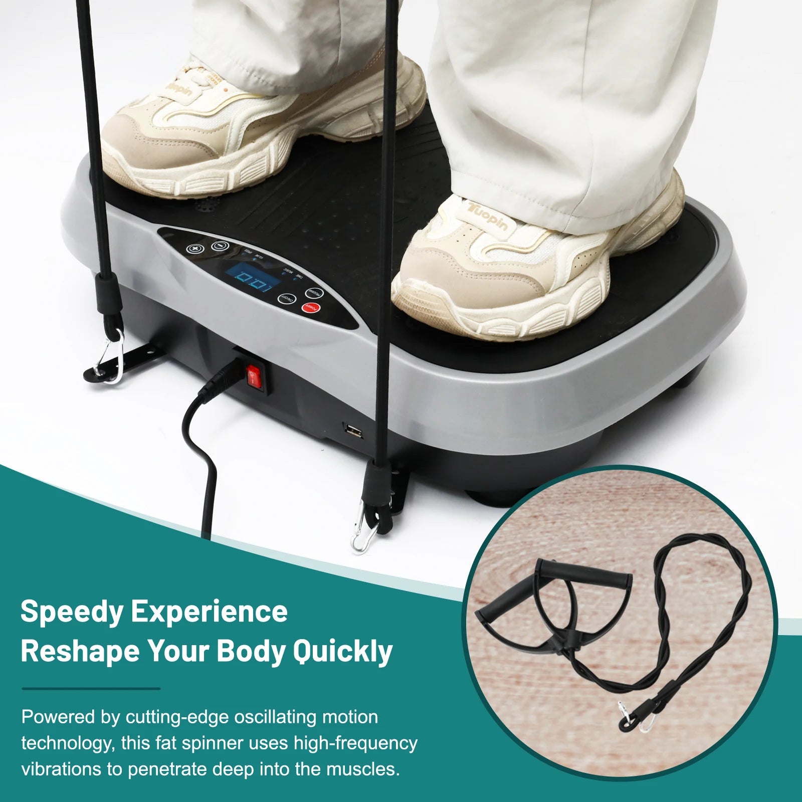 Vibration Plate Exercise Machine For Home Fitness And Fat Burning - Alice's Wellness Hub