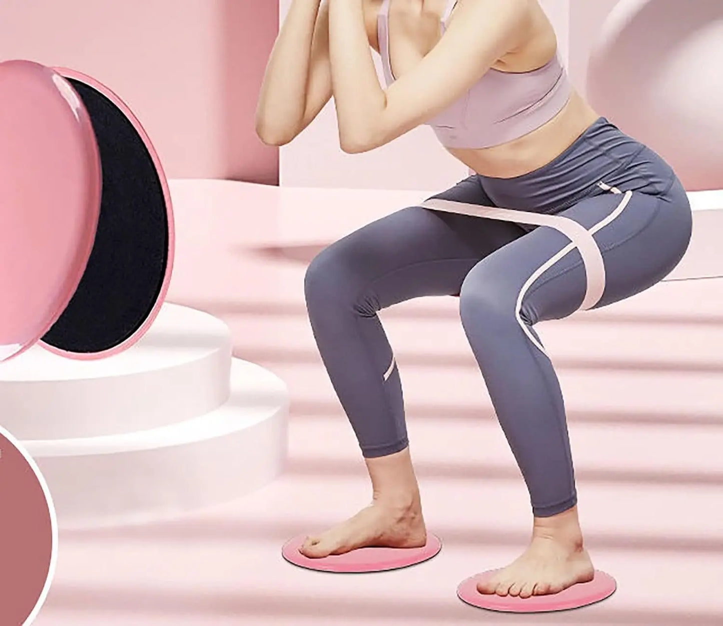 Core Sliders 2 Piece Exercise Sliders For Yoga And Push Ups