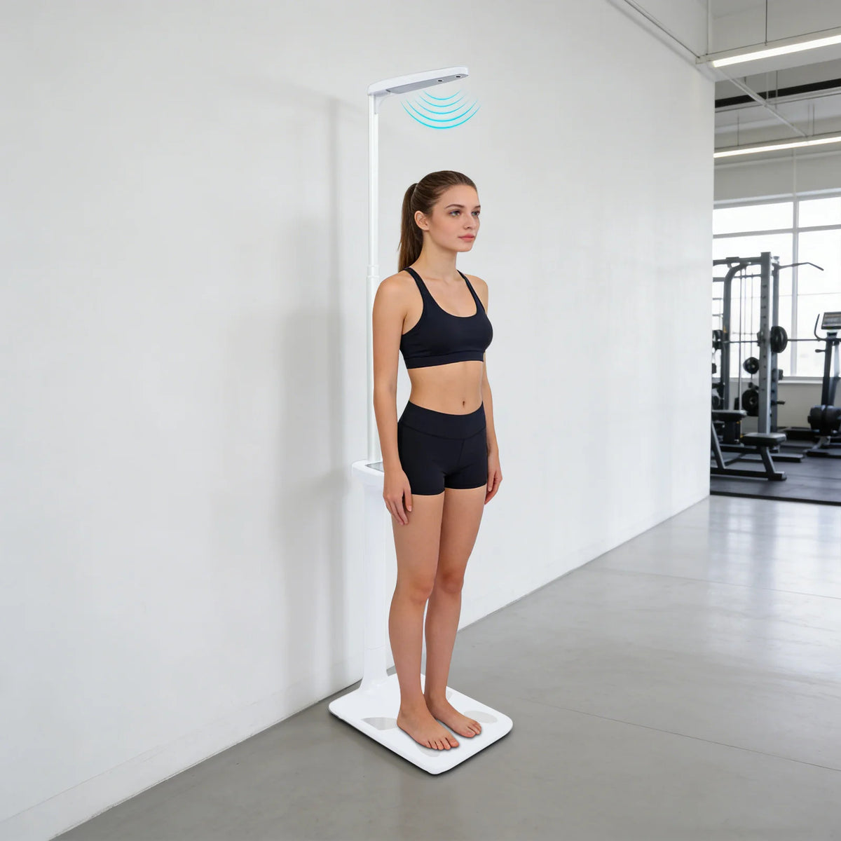Digital Height And Weight Measuring Scale Bluetooth BMI Monitor