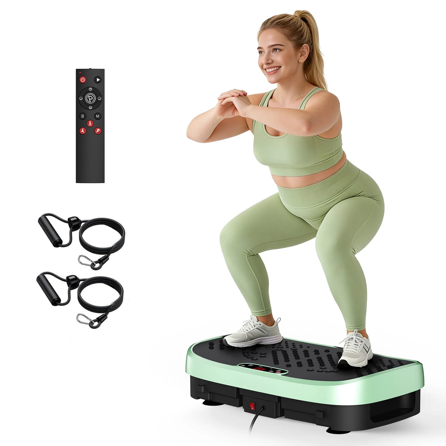 Vibration Plate Fat Burning Machine For Home Gym System - Alice's Wellness Hub