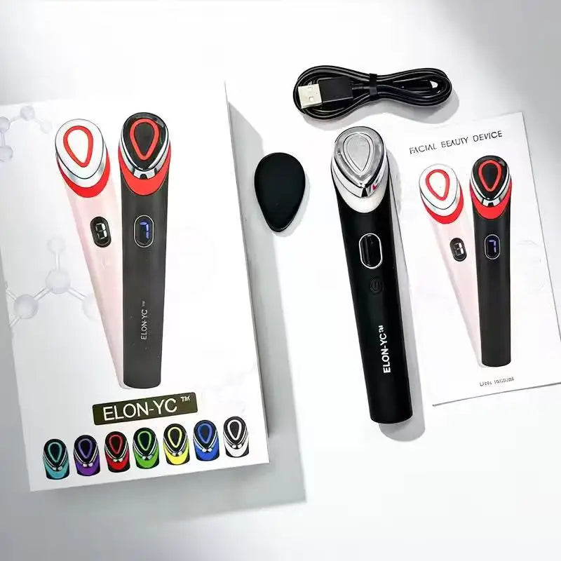 Microcurrent Ems Facial Massager Device For Home Skin Care