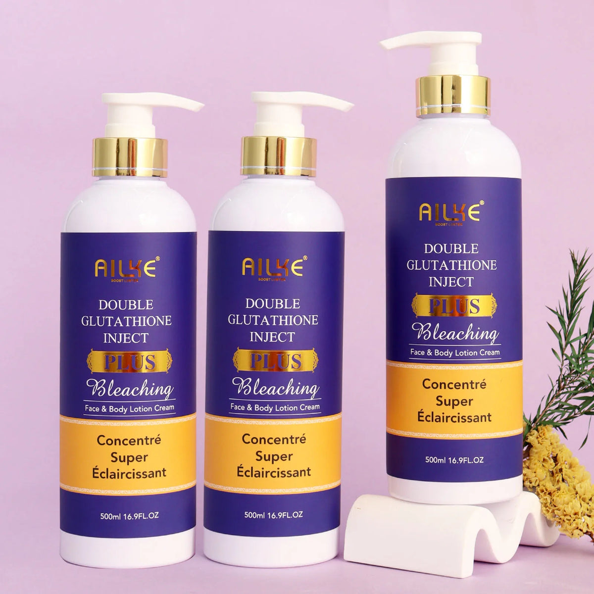Ailke Double Glutathione Whitening Serum for Dark Spot Reduction