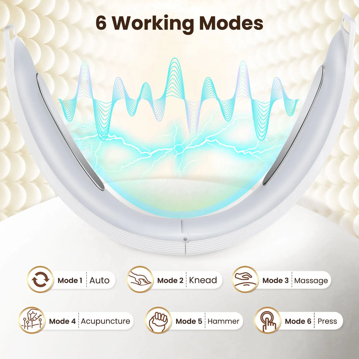 Hailicare Microcurrent Face Lifter With Ems Heat And Led Massage