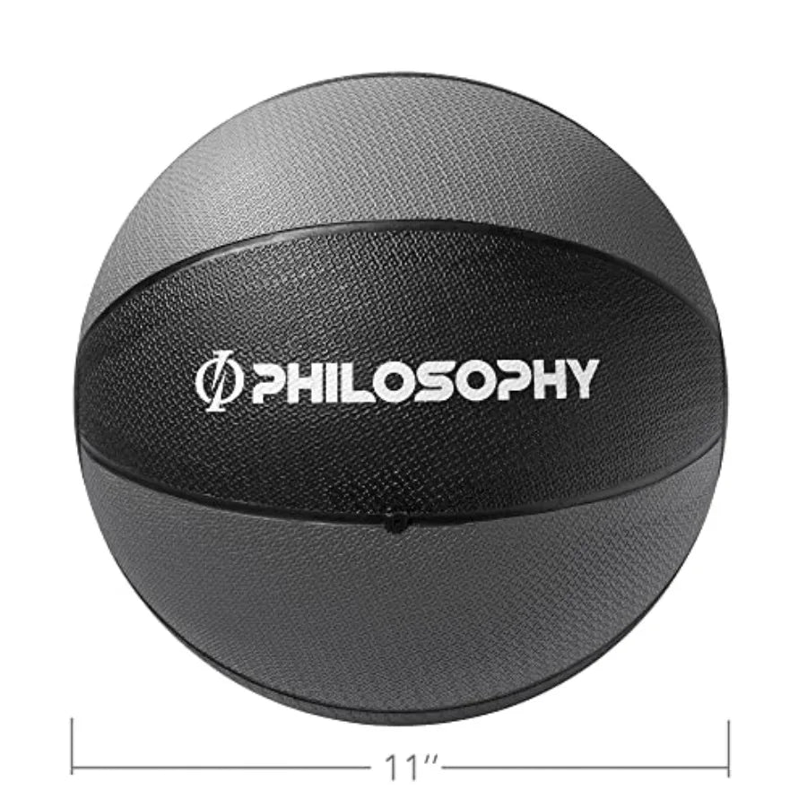 Weighted Medicine Ball With Non-Slip Grip For Home Gym