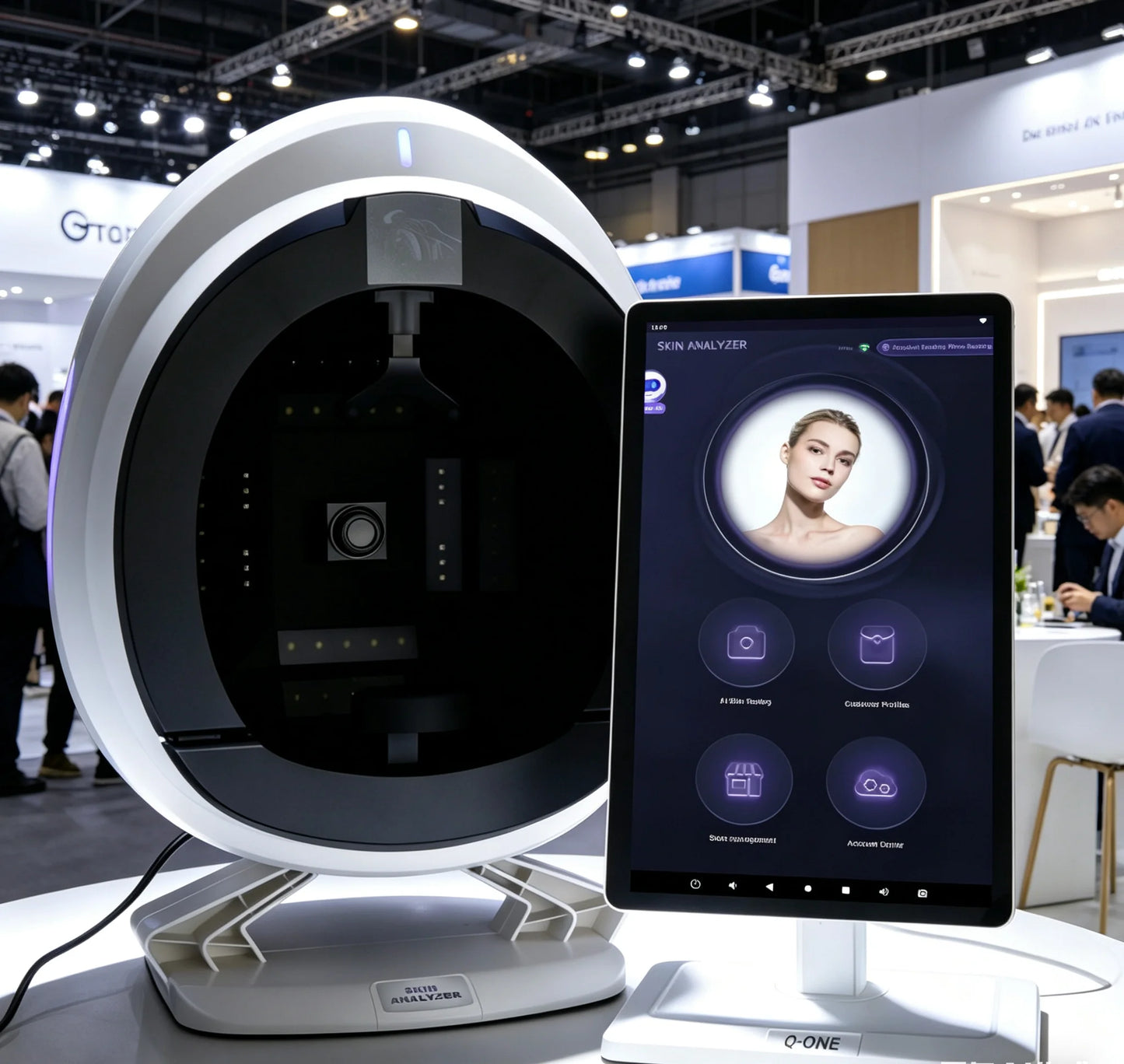 MYOSLIM Q1 Skin Analyzer Machine With 36M HD AI Imaging