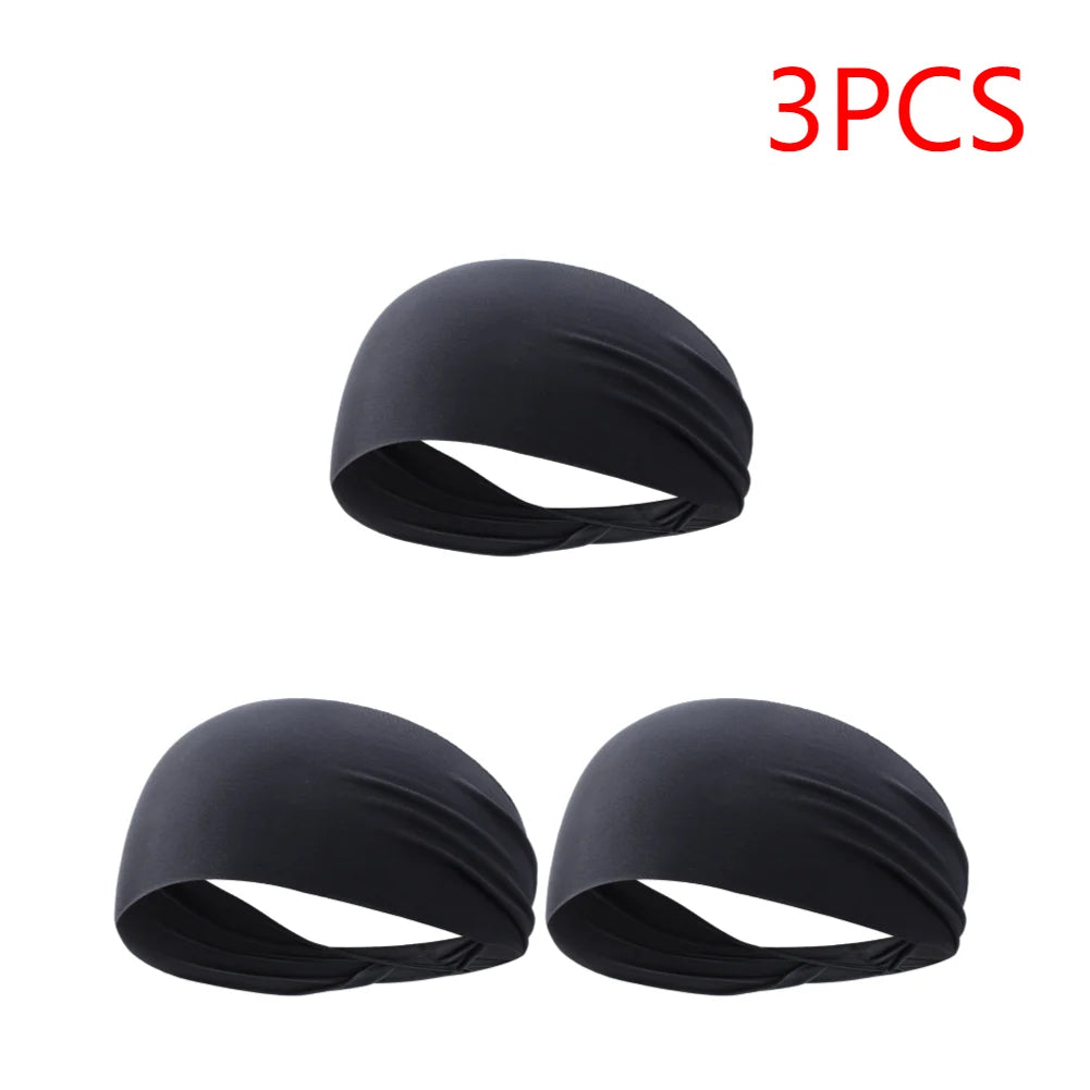 APWIKOGER Sports Headbands Elastic Sweat Bands For Gym And Yoga