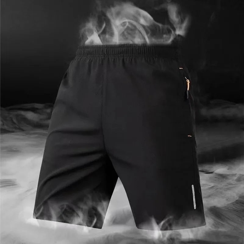 Ice Silk Quick Dry Lightweight Breathable Sports Shorts