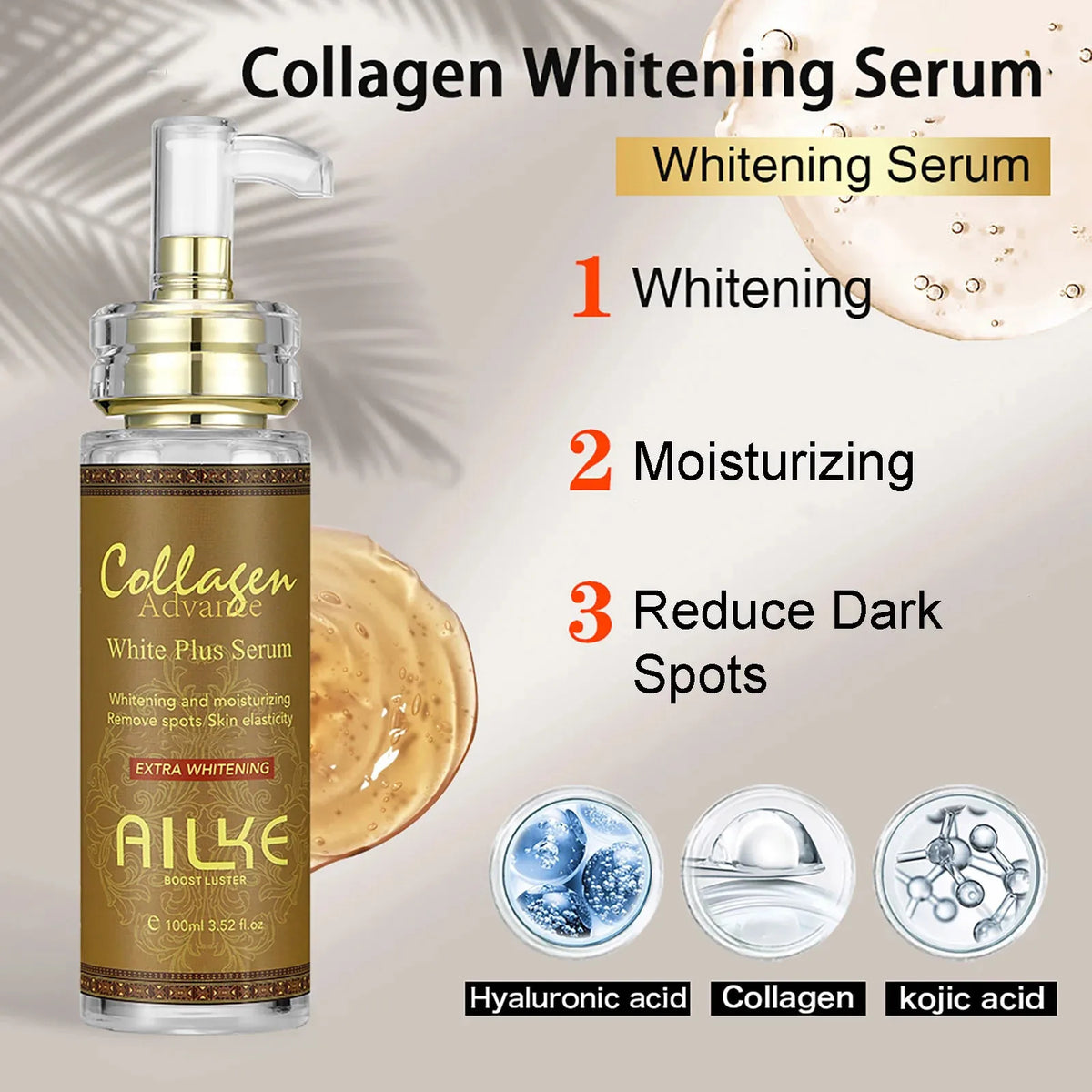 AILKE Collagen Whitening Set For Moisturizing And Bright Skin