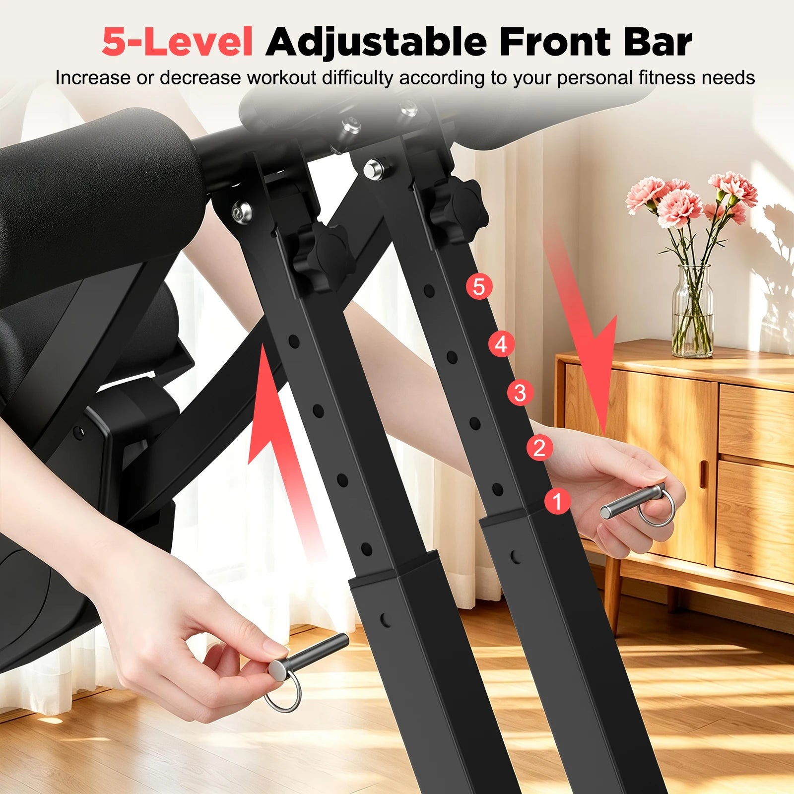 Relife Sports Dual Split Track Ab Machine For Home Fitness - Alice's Wellness Hub