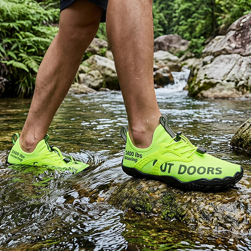 Men Five Fingers Water Shoes Quick Dry Barefoot Aqua Sneakers Outdoor