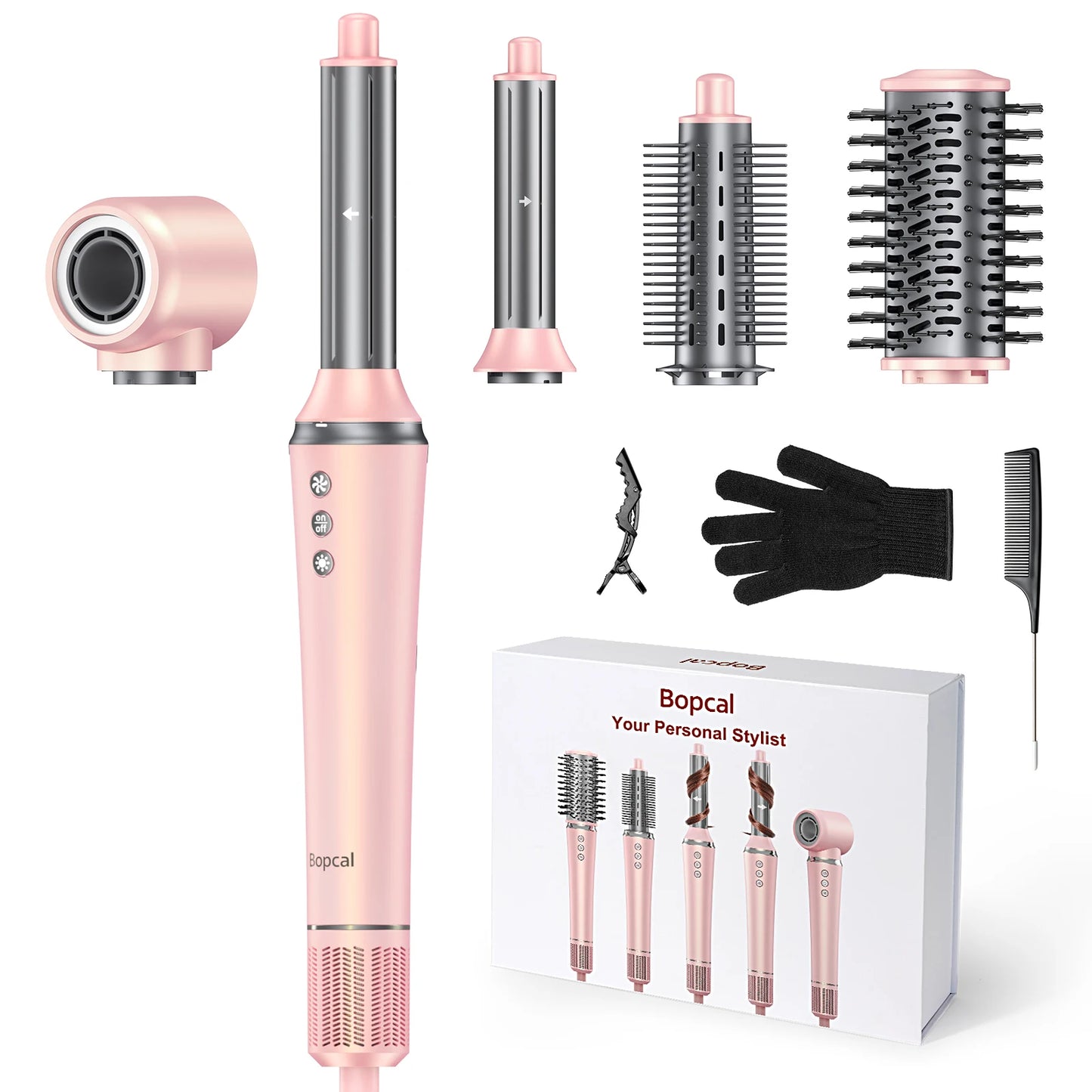 BOPCAL 5-In-1 Hair Dryer And Styling Tool 1200W - Alice's Wellness Hub