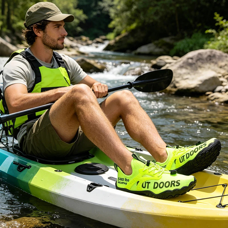 Men Five Fingers Water Shoes Quick Dry Barefoot Aqua Sneakers Outdoor