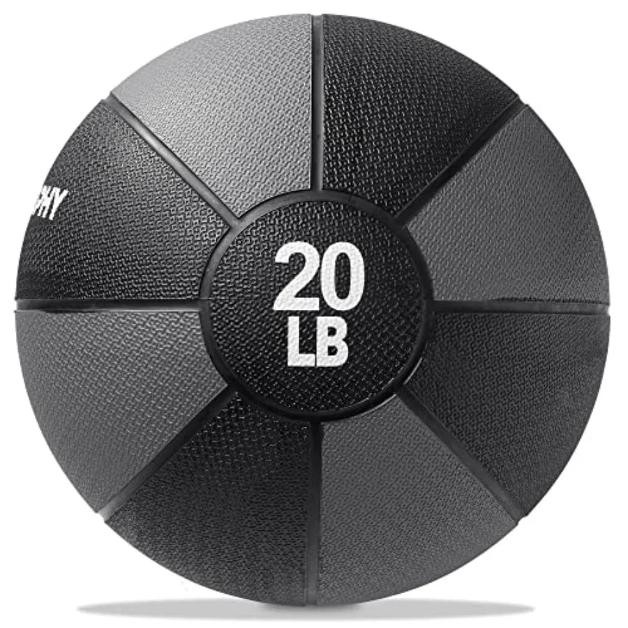 Weighted Medicine Ball With Non-Slip Grip For Home Gym