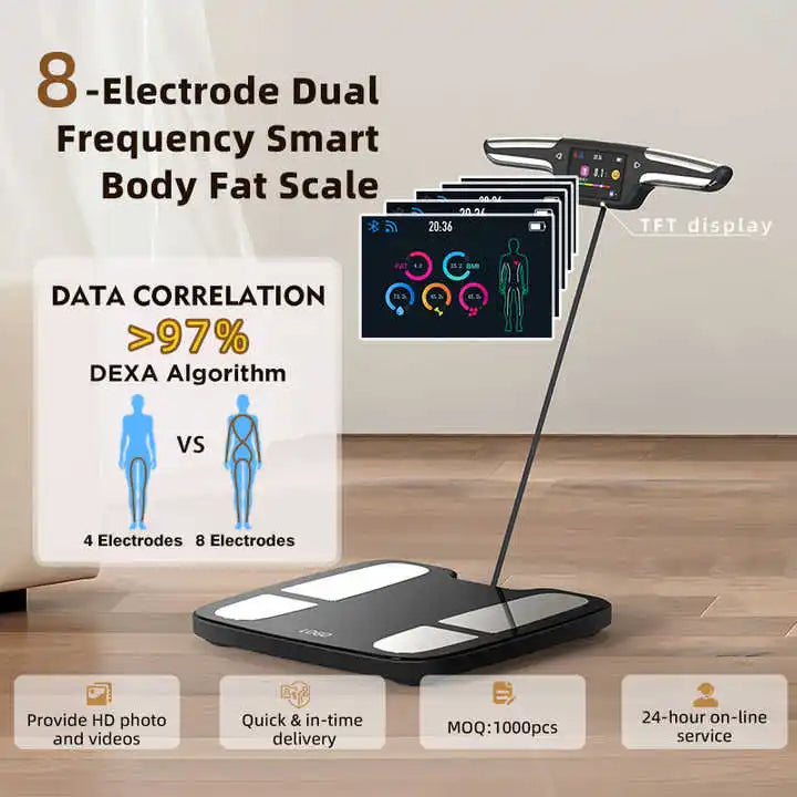 Smart Eight Electrode Digital Body Composition Analyzer Scale