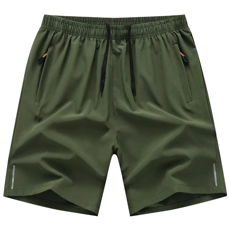 Ice Silk Quick Dry Lightweight Breathable Sports Shorts