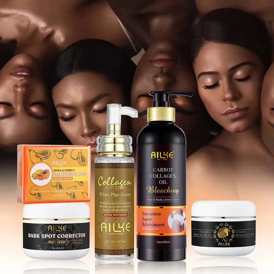 AILKE Collagen Whitening Set For Moisturizing And Bright Skin