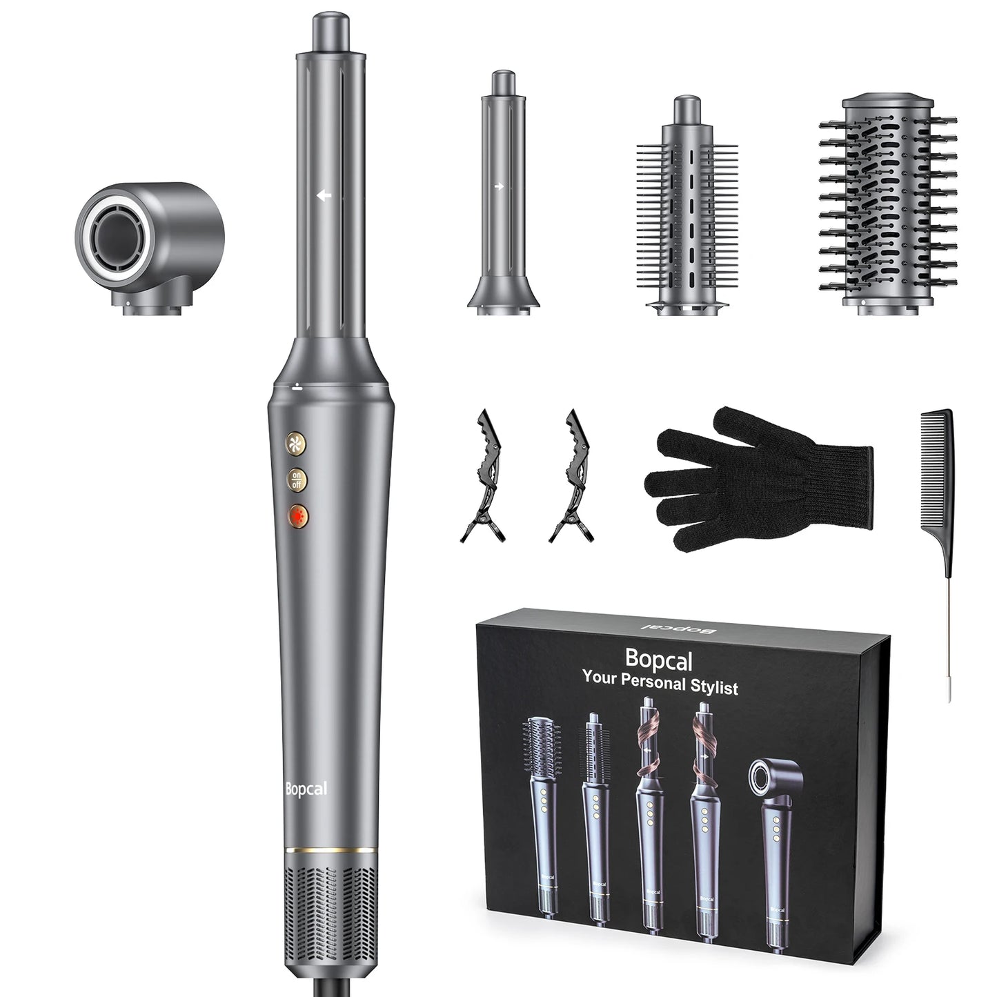 BOPCAL 5-In-1 Hair Dryer And Styling Tool 1200W - Alice's Wellness Hub