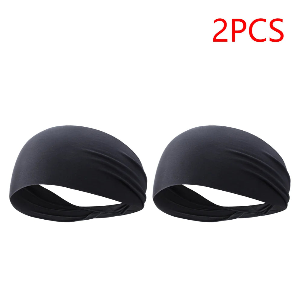 APWIKOGER Sports Headbands Elastic Sweat Bands For Gym And Yoga