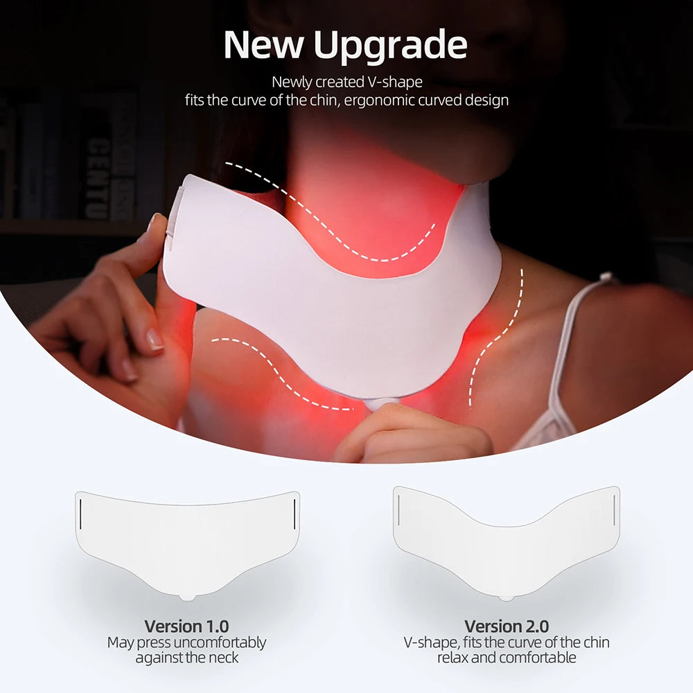 Foreverlily Photon LED Mask Face Neck Red Light Therapy - Alice's Wellness Hub