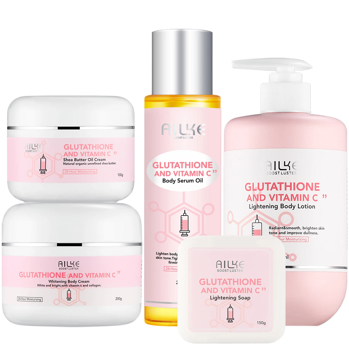 Ailke Glutathione Vitamin C Whitening And Moisturizing Body Cream
