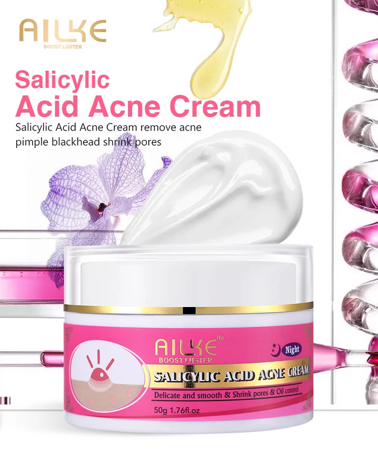 AILKE Natural Brightening Cream Set Moisturizing Whitening Facial Skincare Organic