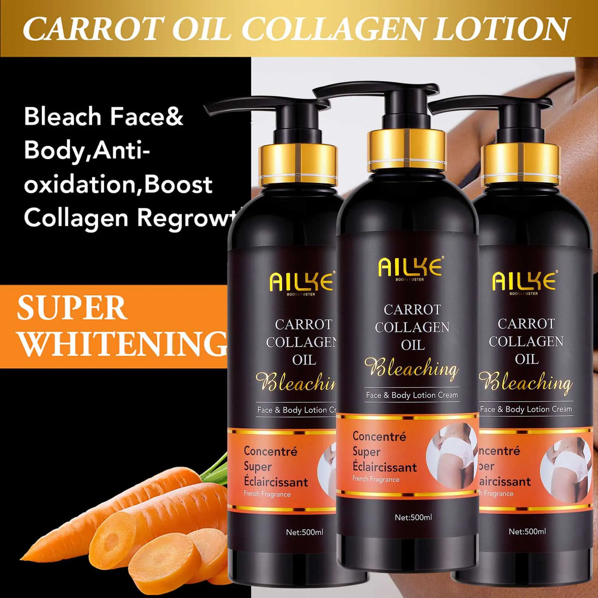 AILKE Collagen Whitening Set For Moisturizing And Bright Skin