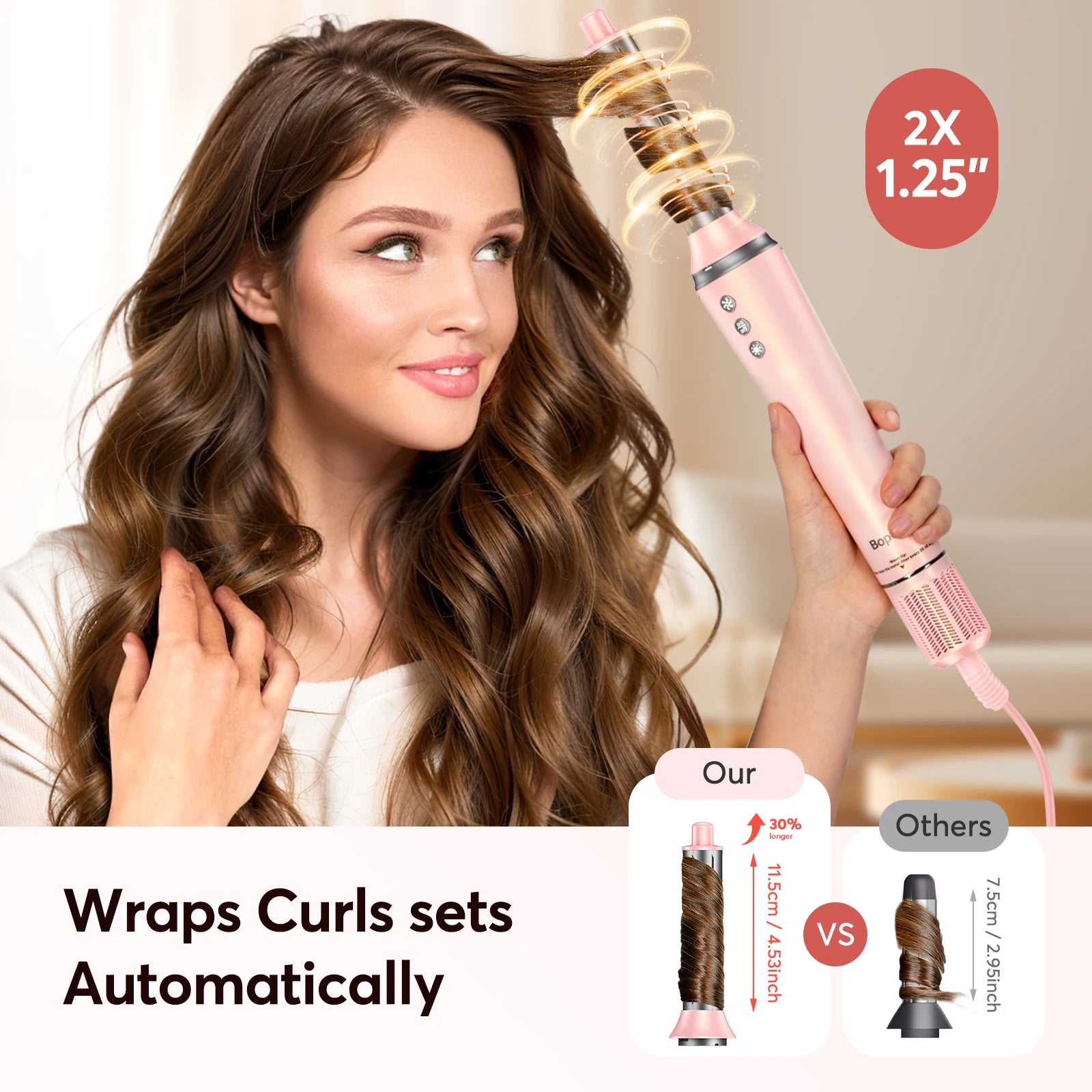 BOPCAL 5-In-1 Hair Dryer And Styling Tool 1200W - Alice's Wellness Hub