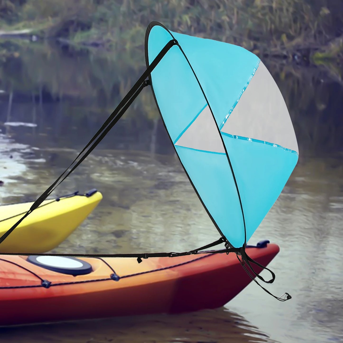 Foldable Paddle Board Sail For Kayak And SUP Water Sports