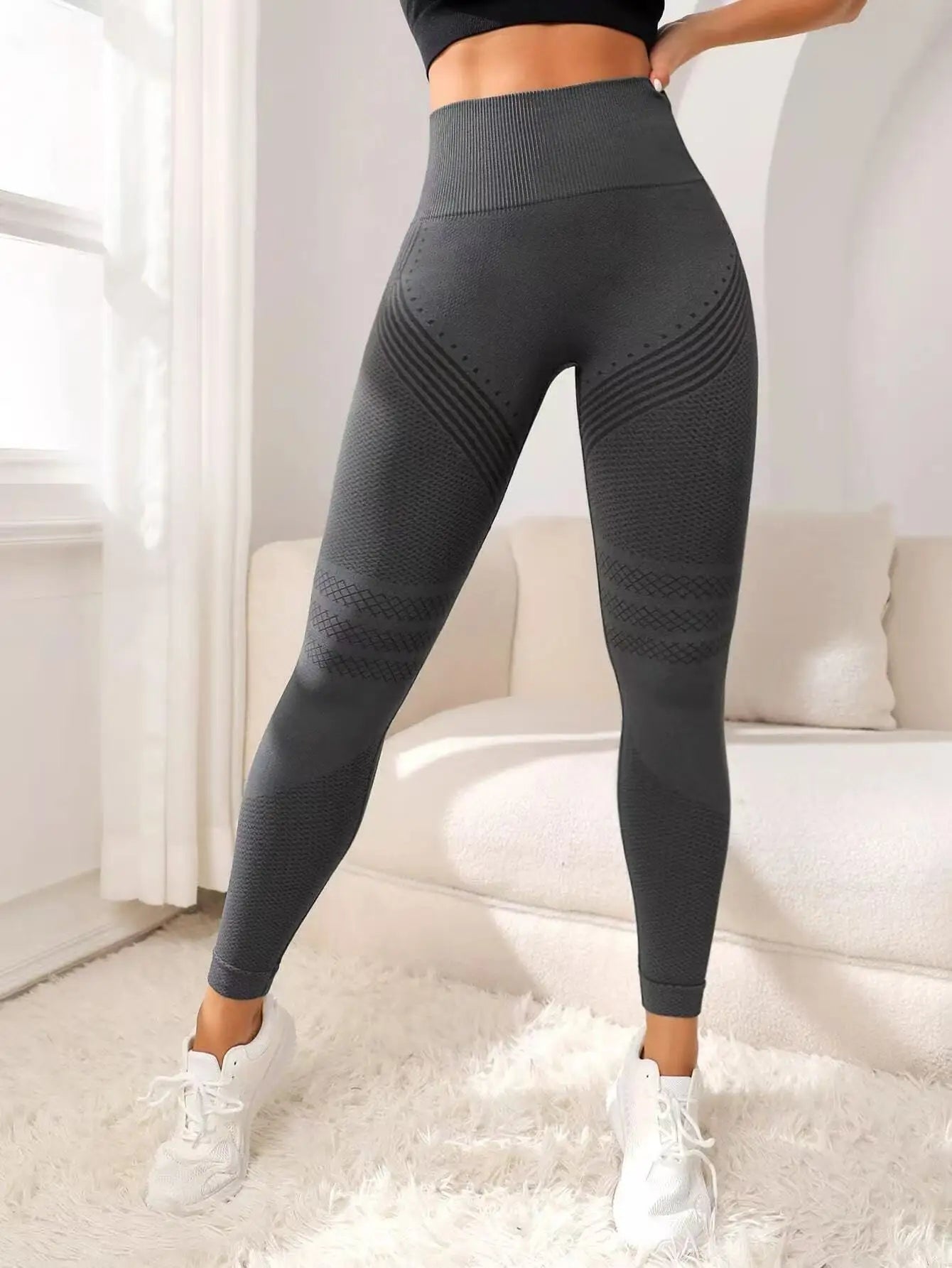 Cellulite Reduction 3D Leggings For Toned Legs And Waist