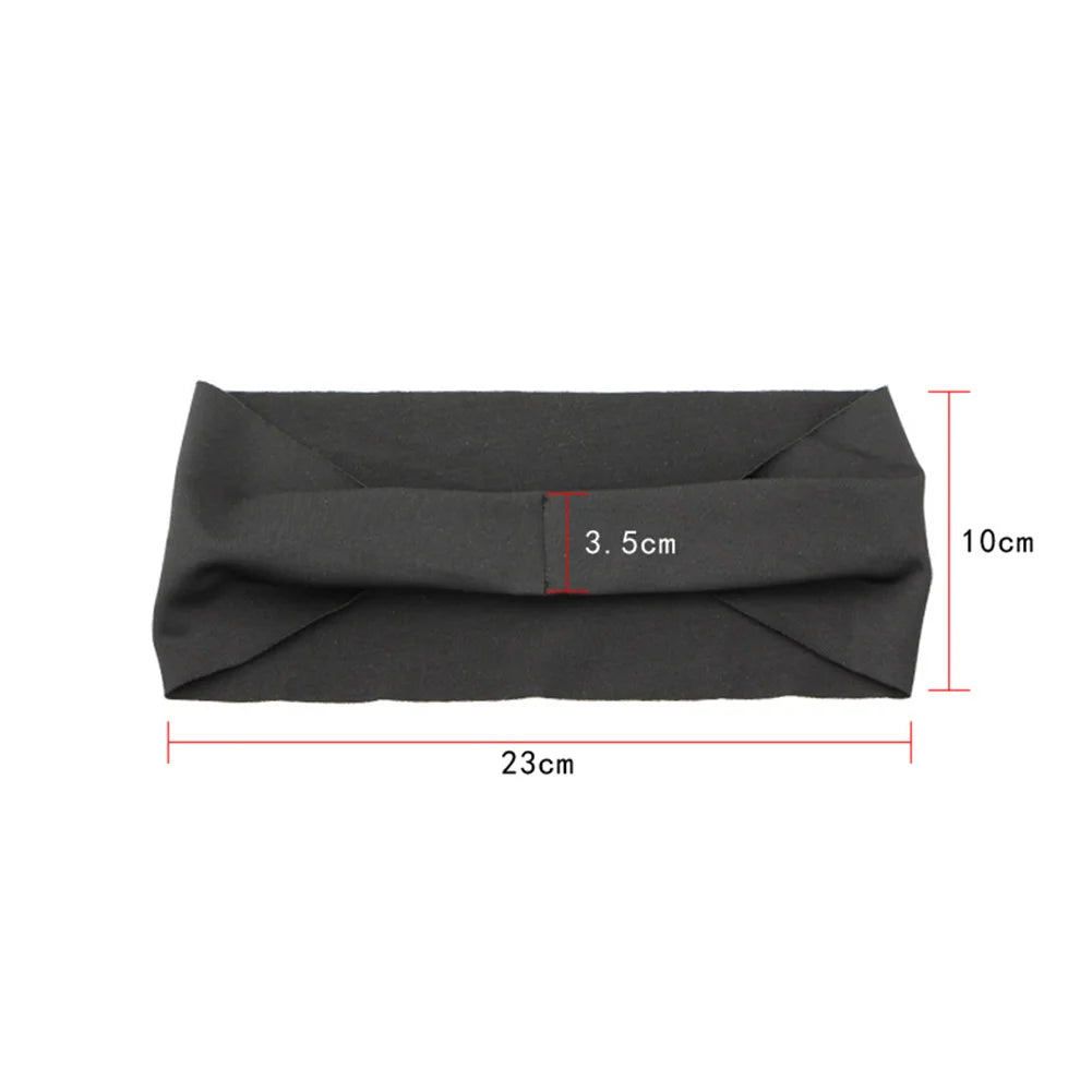 APWIKOGER Sports Headbands Elastic Sweat Bands For Gym And Yoga