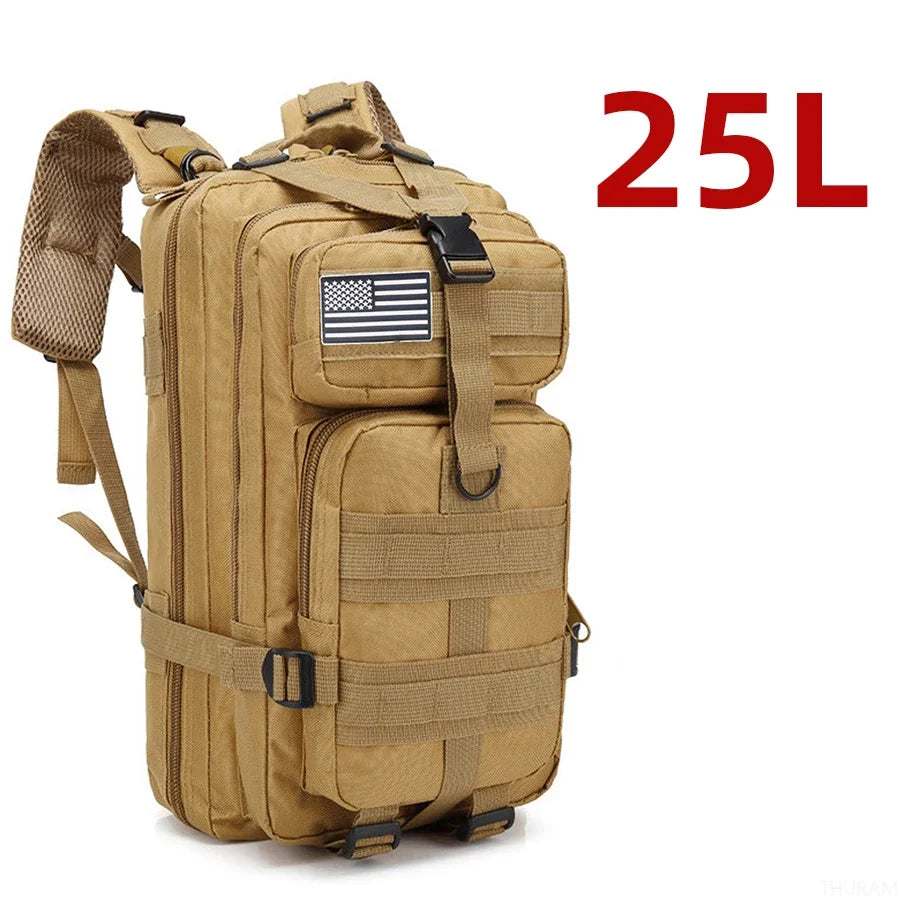 Thuram Waterproof Tactical Backpack For Outdoor Hiking And Trekking