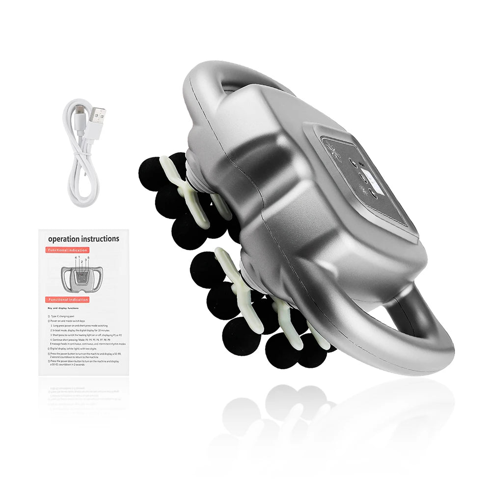 Foreverlily 24 Head Fascia Gun With Nine Modes Massager - Alice's Wellness Hub