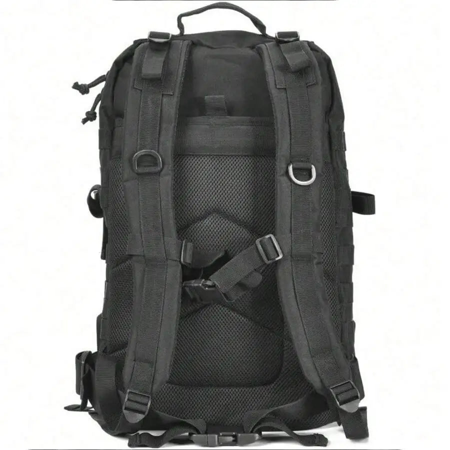 MOLLE Assault Pack, Men's And Women's Outdoor Tactical 50L Backpack, Fishing/Camping/Hiking Rucksack, 3-Day Bag
