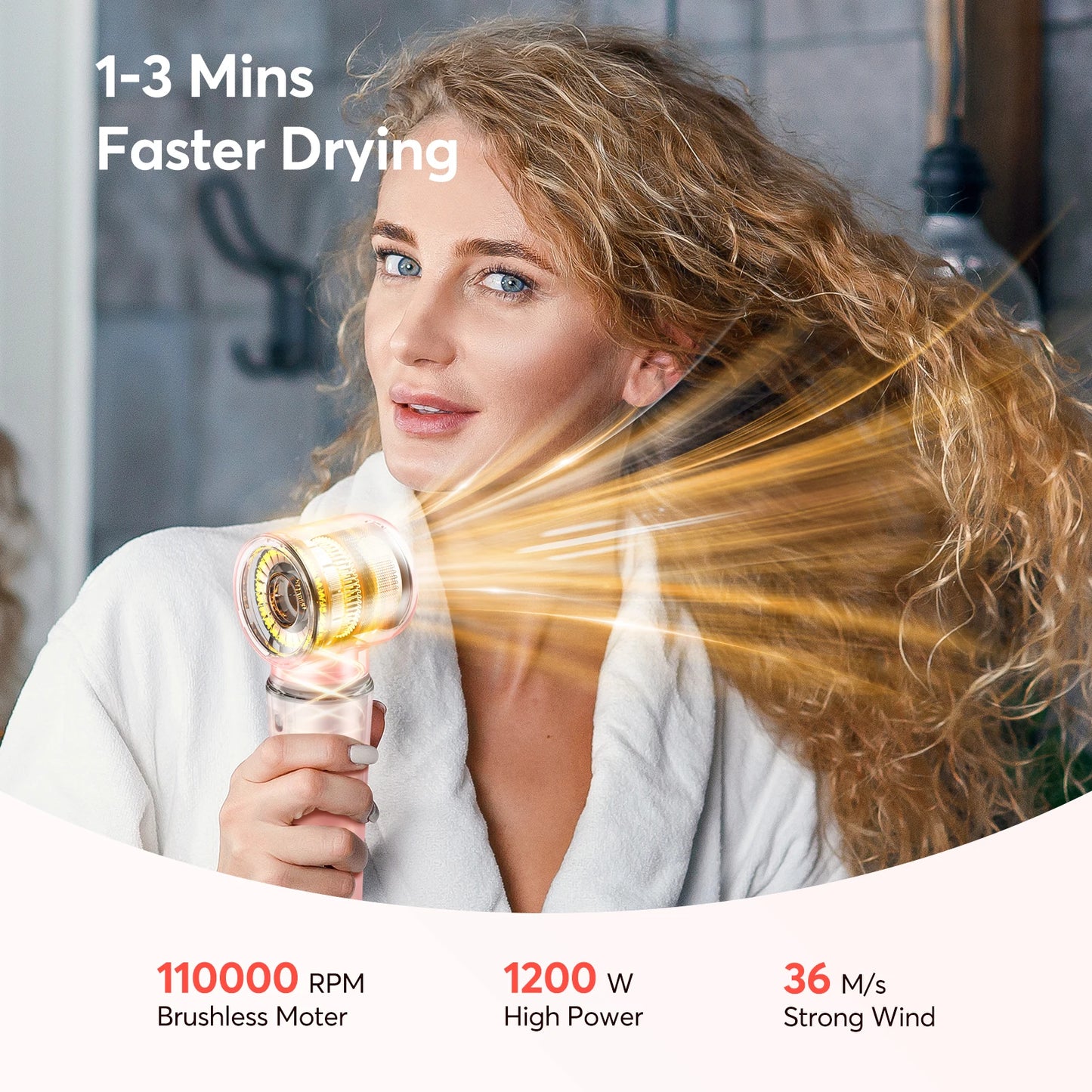 BOPCAL 5-In-1 Hair Dryer And Styling Tool 1200W - Alice's Wellness Hub